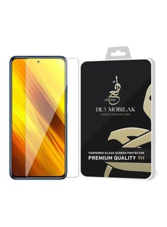 Buy For Xiaomi Poco X3 Pro Tempered Glass Screen Protector By Dl3 Mobilak Clear in Saudi Arabia