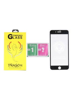 Buy Anti-Fingerprint 5D Glass Screen Protector For Apple Iphone 7 Black-Clear in Egypt