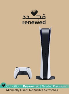 Buy Renewed - PlayStation 5 Console (Disc Version) With Extra Wireless Controller in Saudi Arabia