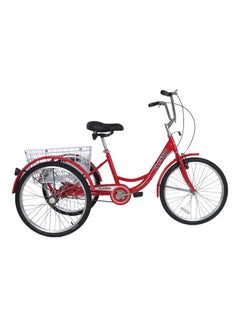 اشتري Adult Tricycle with Basket 24بوصة في الامارات