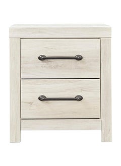 Buy Cambeck Drawer Nightstand Beige in Saudi Arabia