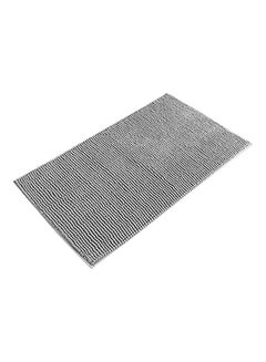 Buy Washable Bathroom Rug Grey 50x80cm in UAE