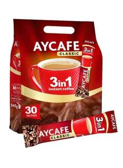 اشتري قهوة كلاسيك فورية 3 في 1 540جرام عبوة من 30 قطعة في الامارات