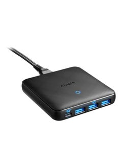 Buy Power Atom III Desktop Charger Black/Blue in Egypt