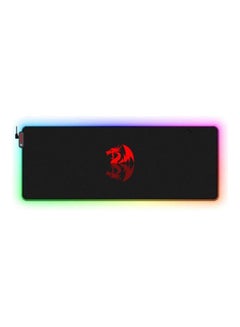 Buy P027 Rgb Mouse Pad, Stiched Edges Black in Egypt