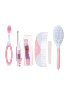 Buy 21-Piece Complete Nursery Care Kit, 0+ M - Pink/White in UAE