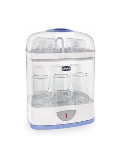 Buy 2-in-1 Sterilnatural Steam Sterilizer 24-hour Protection With Adjustable Size Bpa Free Clear/White in Saudi Arabia