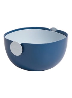 Buy Double Design Drain Basket Blue in Saudi Arabia