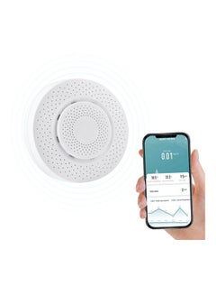 Buy Smart ZigBee Air Quality Monitor White in Saudi Arabia