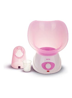 Buy Facial Steamer, 40ml Capacity, 2 Speed, GFS8701, Includes 1pc Face Mask, Nose Mask, Measuring Cup, Steamer for Face, Nose, Cold, Etc Pink/White in UAE