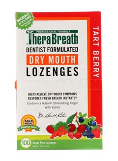 Buy Tart Berry Dry Mouth Breath Freshener - 100 Lozenges 165grams in UAE