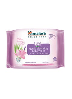 Buy Gentle Cleansing Baby Wipes, 20 Count -  Free From Parabens, Soap And Alcohol in UAE