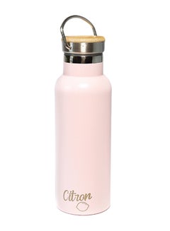اشتري Stainless Steel Water Bottle 500ml - Pink في الامارات