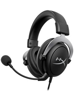 Buy Kingston HyperX Cloud X Gaming Headphones Removable Noise Cancelling Microphone Strong & Durable Aluminum Frame In-game Audio Black in Saudi Arabia