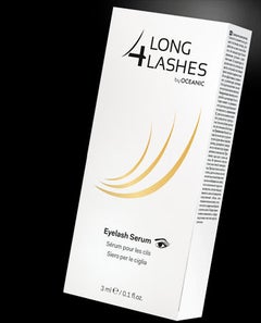 Buy 4 Long Lashes Enhancing Eyelash Serum Clear in UAE