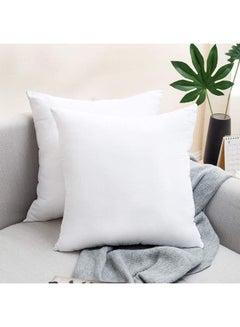 Buy Cushion Filler-Fabric: Non Woven 70gsm-Filling: 700grms Hollow Siliconized Fiber- Color: White- Size: 65 x 65 cm Polyester White 65x65cm in UAE