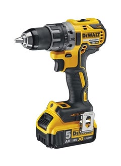 Buy Brushless Heavy Duty Compact Drill Driver Black/Yellow 13mm in Saudi Arabia