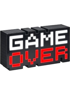 اشتري مصباح إضاءة متغير الألوان بتصميم عبارة "Game Over" متعدد الألوان في الامارات