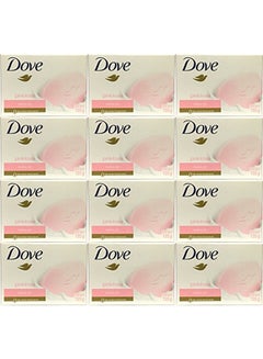 Buy Pack Of 12 Rosa Beauty Bar Pink 135grams in UAE