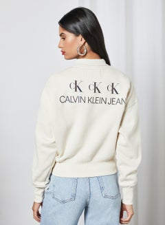 Calvin Klein Jeans Reflective Logo Half 