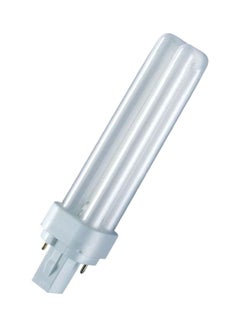 Buy CFL Dulux D 18W Plug In Base Bulb Warm White 153mm in UAE