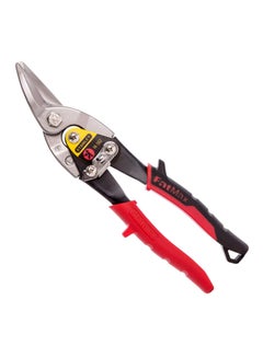 Buy Aviation Snip Left Pliers Silver/Red/Black in UAE