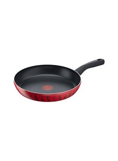 Buy G6 Tempo Flame 28 Cm Non-Stick Frypan With Thermo-Spot Aluminium Red/Black 28cm in Saudi Arabia