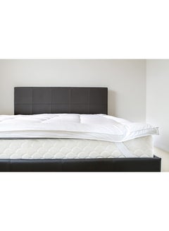 Shop Sleep Well King Size Mattress Topper Polyester White 200x180cm Online In Dubai Abu Dhabi And All Uae