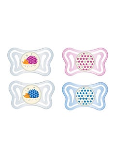 Buy Physioforma Light Silicone Baby Pacifier 16-36m 2-Piece, Assorted in UAE