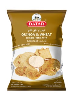 Buy Quinoa And Wheat Chakki Fresh Atta 1kg in UAE