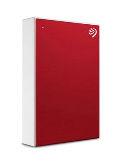 Buy One Touch, 4TB, Portable External Hard Drive, PC Notebook & Mac USB 3.0, Red, 1 year MylioCreate, 4 mo Adobe Creative Cloud Photography (STKC4000403) 4.0 TB in UAE