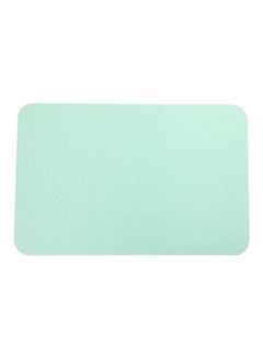 Buy Quick-Drying Water Absorption Diatomite Bath Mat Green 40X60cm in UAE