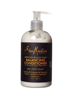 Buy African Black Soap Balancing Conditioner White 384ml in UAE