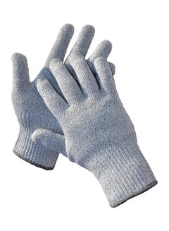 Buy Cut And Slash Resistant Kitchen Work Glove Grey in UAE