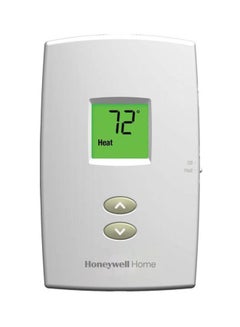 Buy 1000 Vertical Non-Programmable Thermostat with LCD Display white in UAE