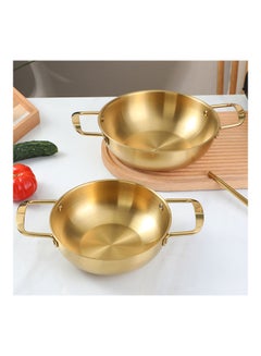 Buy 2-Piece Noodle Pans Gold in UAE