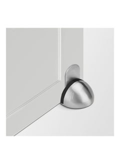 Buy Magnetic Door Stopper Silver/Black in Saudi Arabia