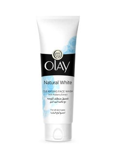 Buy Natural White Cleansing Face Wash For All Skin Types 100ml in Saudi Arabia