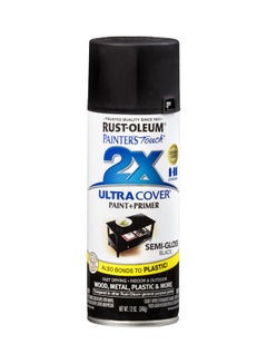 Buy Painter'S Touch 2X Ultra Cover Paint Semi-Gloss Spray Black in Egypt