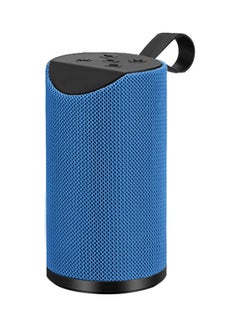 Buy Portable Wireless 3D Stereo Speaker Blue/Black in UAE