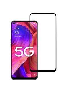 Buy Tempered Glass Screen Protector Comaptible For Oppo A93 5G black in Saudi Arabia