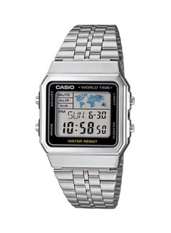 Buy Men's Digital Electronic Watch A500WA-1DF - 39 mm - Silver in Saudi Arabia