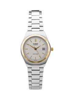 Buy Women's Water Resistant Analog Watch LTP-1170G-7ARDF - 30 mm - Silver in Saudi Arabia