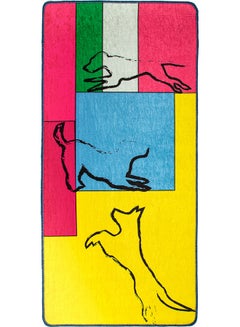 Buy Dog Printed Runner Multicolour in UAE