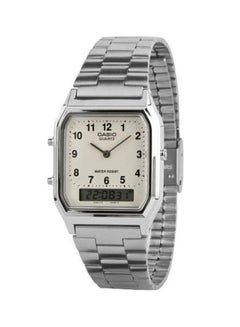 Buy Men's Enticer Water Resistant Analog & Digital Watch AQ-230A-7BHDF - 30 mm - Silver in Saudi Arabia