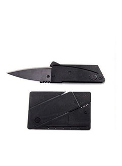 Buy Folding Fruit Knife Black 8x6x2cm in UAE