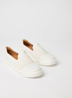 clarks un maui step slip on trainers