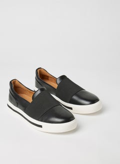 un maui step black leather