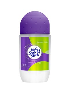 Buy Invisible Dry Antiperspirant Deodorant Powder Fresh Roll On Clear 50ml in Saudi Arabia