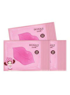 Buy 20-Piece Lip Plumper Collagen Nourishing Lip Mask Set Pink in UAE